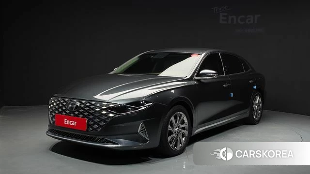 Hyundai The New Grandeur IG Hybrid 2021 Серый из Кореи