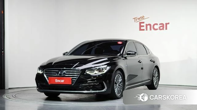 Hyundai Grandeur IG Hybrid 2018 Черный из Кореи
