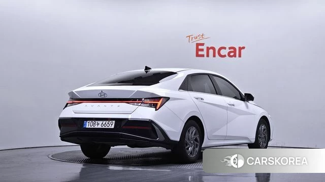 Hyundai The New Avante (CN7) 2025 Белый из Кореи