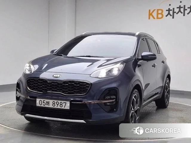 Kia Sportage The Bold 2018 Синий из Кореи