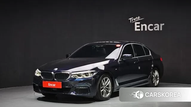BMW 5 Series (G30) 2020 Синий из Кореи