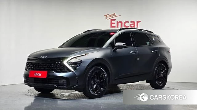 Kia Sportage 5th Generation Hybrid 2024 Серый из Кореи