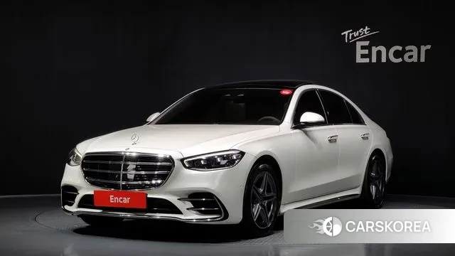 Mercedes-Benz S-Class W223 2023 Белый из Кореи