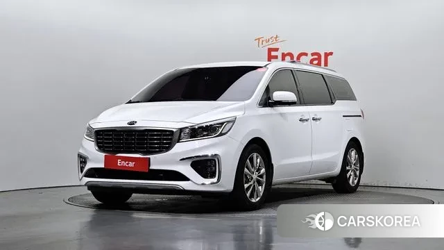 Kia The New Carnival 2019 Белый из Кореи