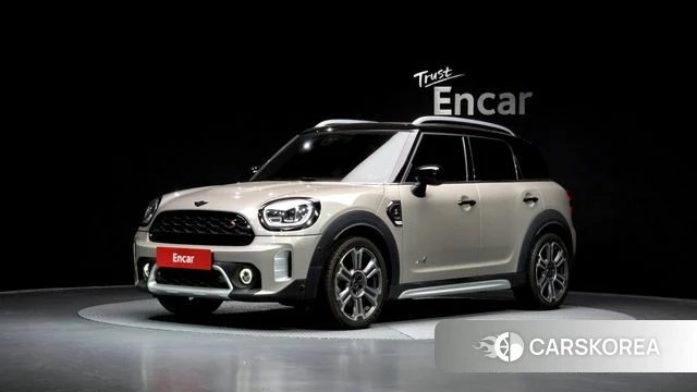 Mini Cooper S Countryman 2021 Жемчужный цвет из Кореи
