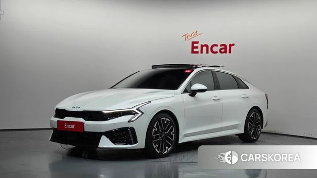 Kia The New K5 3rd generation 2024 Белый из Кореи