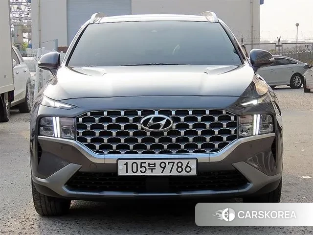 Hyundai The New Santa Fe 2020 Серый из Кореи