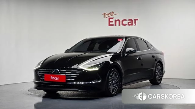 Hyundai Sonata Hybrid (DN8) 2020 Черный из Кореи