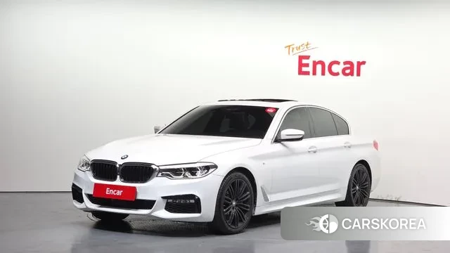 BMW 5 Series (G30) 2018 Белый из Кореи