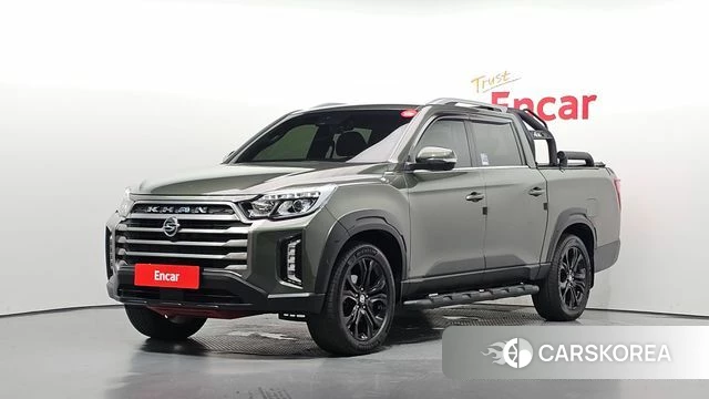 Ssangyong The New Rexton Sports Cannes 2021 Темно-зеленый из Кореи