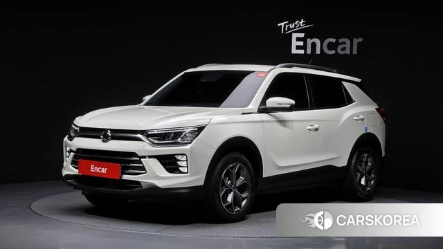 Ssangyong Beautiful Korando 2019 Белый из Кореи