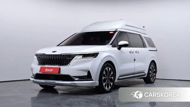 Kia Carnival 4th generation 2021 Белый из Кореи