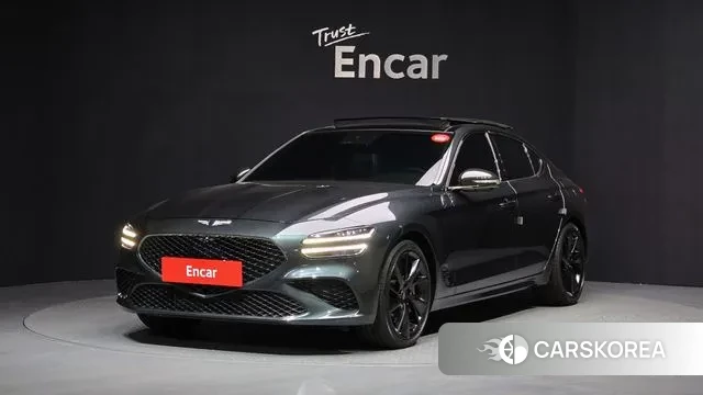Genesis The New G70 2021 Серый из Кореи
