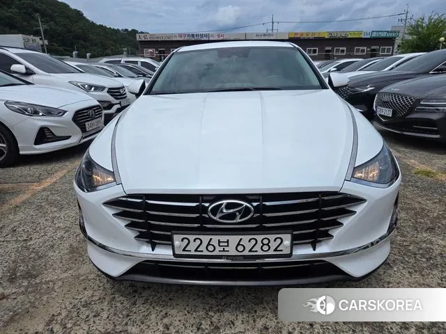 Hyundai Sonata (DN8) 2021 Белый из Кореи
