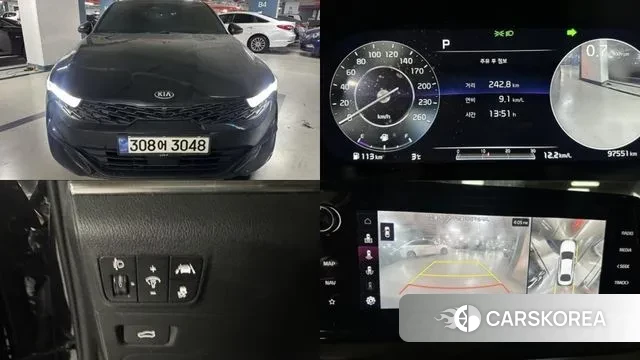 Kia K5 3rd generation 2020 Черный из Кореи