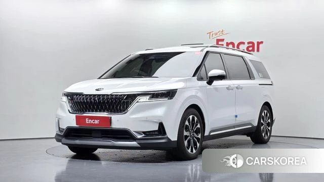 Kia Carnival 4th generation 2021 Белый из Кореи