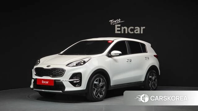 Kia Sportage The Bold 2021 Белый из Кореи