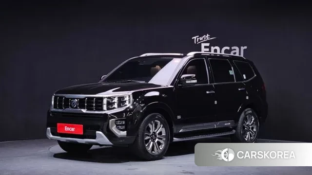 Kia Mohave Master 2021 Черный из Кореи