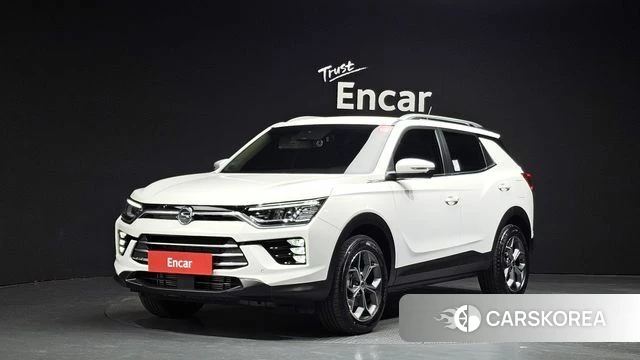 Ssangyong Beautiful Korando 2022 Белый из Кореи