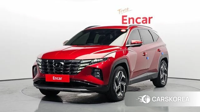 Hyundai Tucson (NX4) 2022 Красный из Кореи