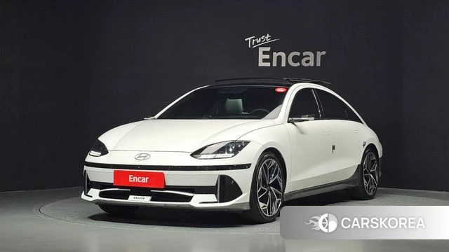 Hyundai Ionic 6 2022 Белый из Кореи