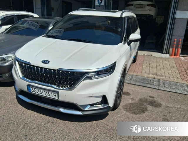 Kia Carnival 4th generation 2021 Белый из Кореи