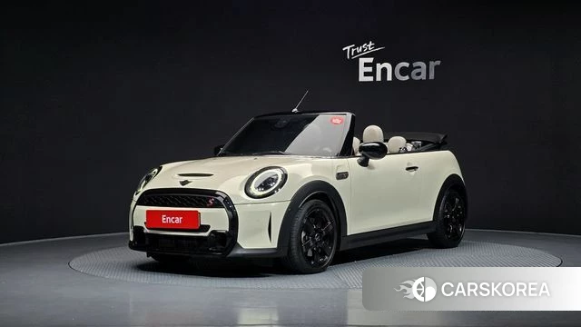 Mini Cooper S Convertible 2022 Жемчужный цвет из Кореи
