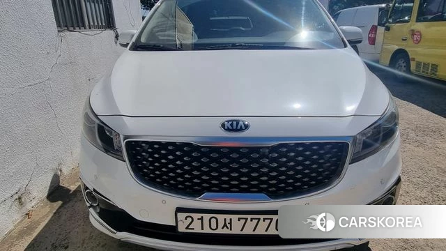 Kia All New Carnival 2018 Белый из Кореи