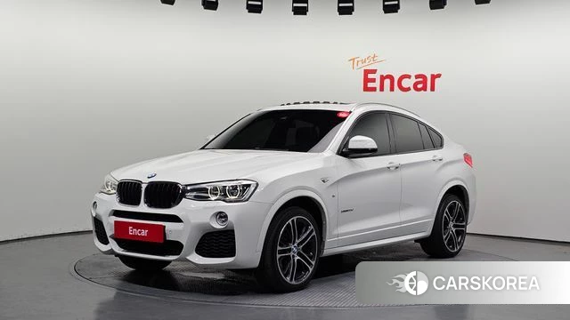 BMW X4 (F26) 2018 Белый из Кореи