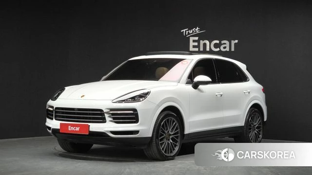 Porsche Cayenne (PO536) 2020 Белый из Кореи