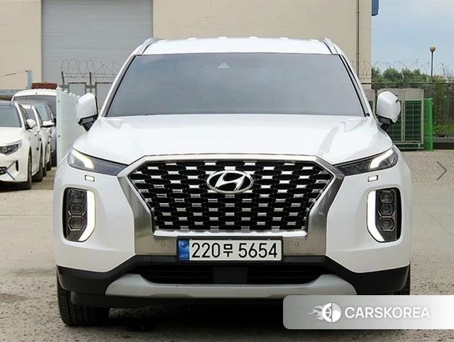 Hyundai Palisade 2019 Белый из Кореи