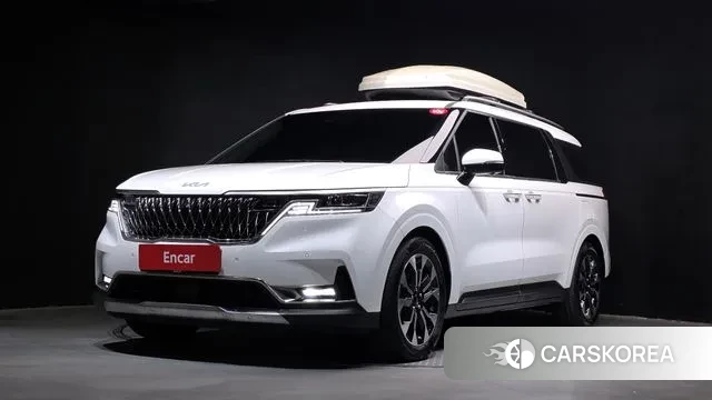 Kia Carnival 4th generation 2023 Белый из Кореи