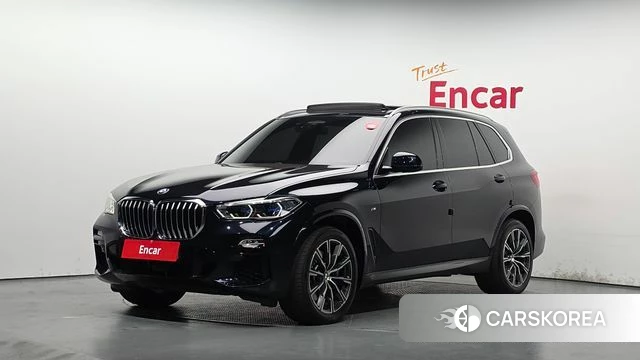 BMW X5 (G05) 2021 Черный из Кореи