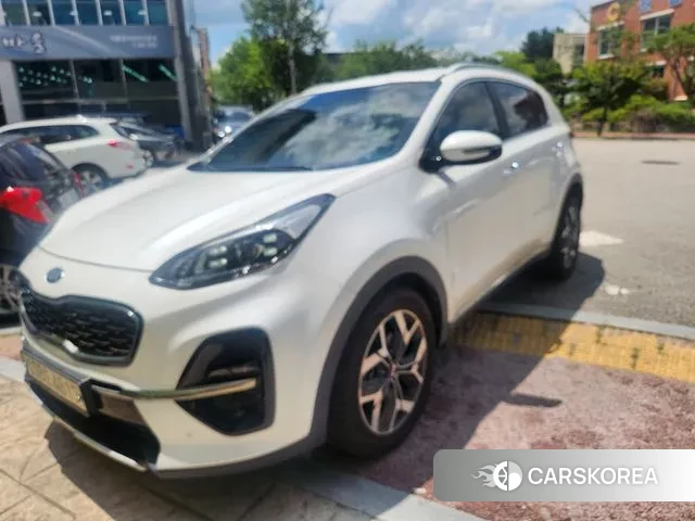 Kia Sportage The Bold 2019 Белый из Кореи