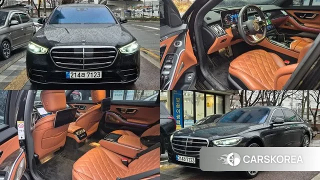 Mercedes-Benz S-Class W223 2022 Черный из Кореи