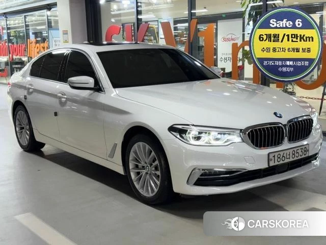 BMW 5 Series (G30) 2020 Белый из Кореи