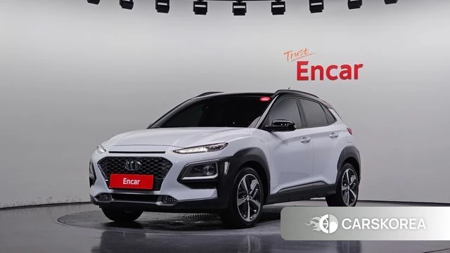 Hyundai Kona 2018 Белый из Кореи