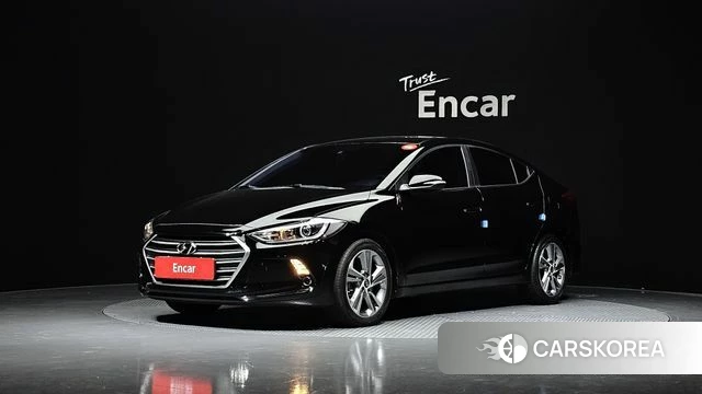 Hyundai Avante AD 2018 Черный из Кореи