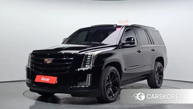 Cadillac Escalade 2018 Черный из Кореи