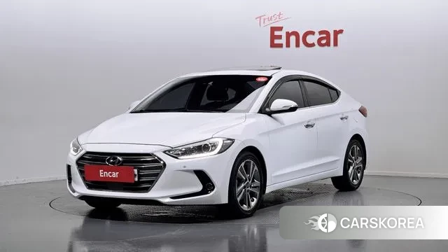 Hyundai Avante AD 2018 Белый из Кореи
