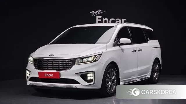 Kia The New Carnival 2019 Белый из Кореи