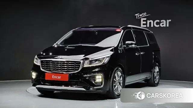 Kia The New Carnival 2019 Черный из Кореи