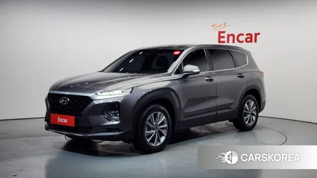 Hyundai Santa Fe TM 2019 Серый из Кореи
