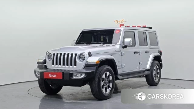 Jeep Wrangler (JL) 2022 Серебряный из Кореи