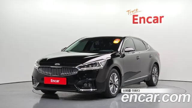 Kia All New K7 Hybrid 2018 Черный из Кореи