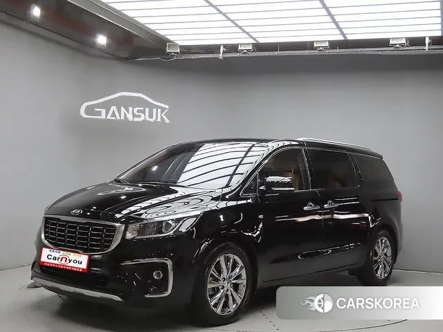 Kia The New Carnival 2018 Черный из Кореи
