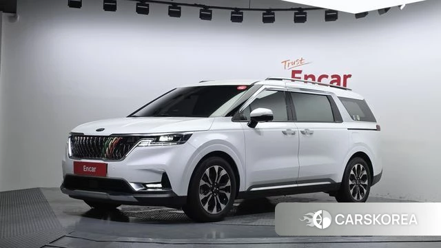Kia Carnival 4th generation 2021 Белый из Кореи