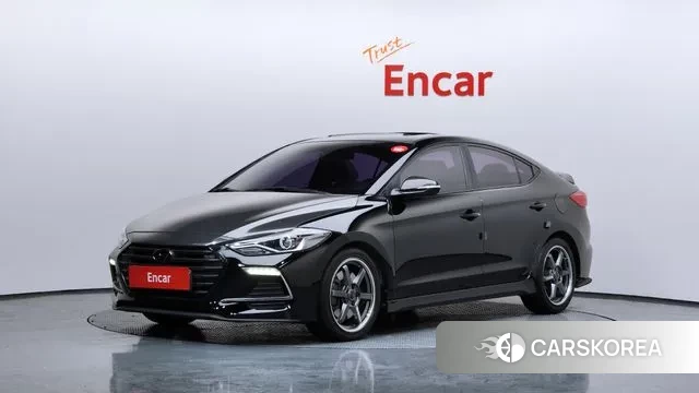 Hyundai Avante AD 2018 Черный из Кореи