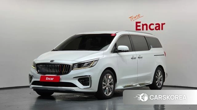 Kia The New Carnival 2020 Белый из Кореи