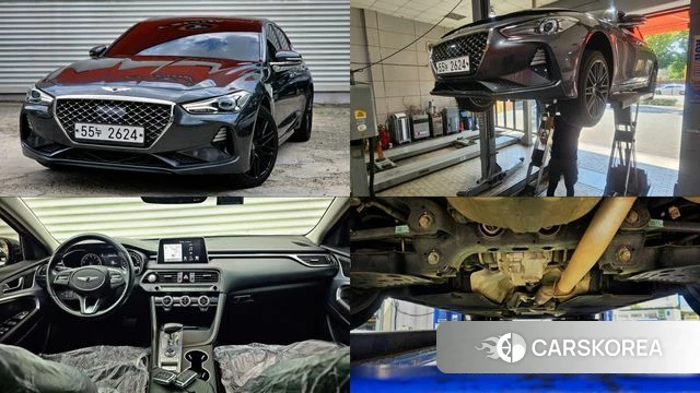Genesis G70 2018 Серый из Кореи